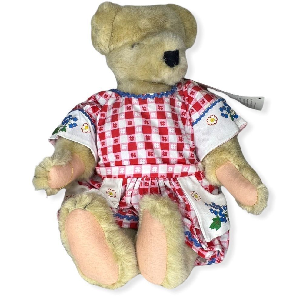 Vintage 1992 Alice Vanderbear Picnic Bear nwt